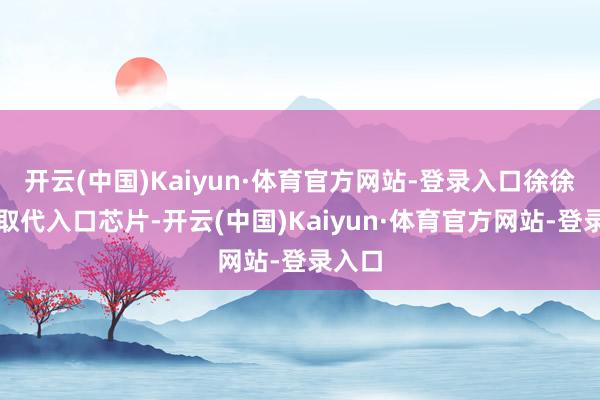 开云(中国)Kaiyun·体育官方网站-登录入口徐徐初始取代入口芯片-开云(中国)Kaiyun·体育官方网站-登录入口