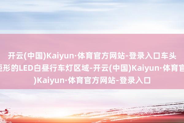开云(中国)Kaiyun·体育官方网站-登录入口车头下方还领有两块矩形的LED白昼行车灯区域-开云(中国)Kaiyun·体育官方网站-登录入口