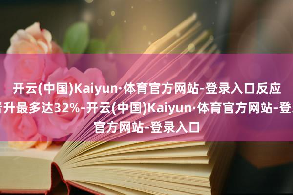 开云(中国)Kaiyun·体育官方网站-登录入口反应速率晋升最多达32%-开云(中国)Kaiyun·体育官方网站-登录入口